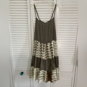 Bohemian tie dye dress